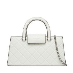 Torebka Tory Burch. Białe torebki klasyczne damskie Tory Burch, bez wzorów, bez dodatków. Za 1,869.00 zł.