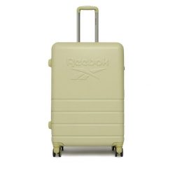 Walizka duża Reebok. Zielone walizki Reebok, bez wzorów, duże. Za 349.99 zł.