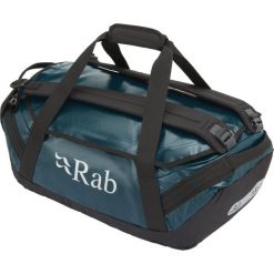 Torba podróżna Rab Expedition Kitbag II. Niebieskie torebki klasyczne damskie RAB, bez wzorów, bez dodatków. Za 399.99 zł.