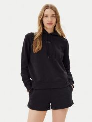 Calvin Klein Jeans Bluza Placed Institutional J20J225364 Czarny Regular Fit. Czarne bluzy bez kaptura damskie Calvin Klein Jeans, xxs, z bawełny. Za 249.99 zł.