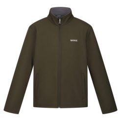 Męski Softshell Cera V. Niebieskie kurtki softshell damskie Regatta, l, bez wzorów, z elastanu, bez kaptura. Za 172.99 zł.