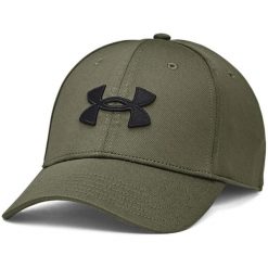Czapka z daszkiem męska Under Armour Blitzing. Zielone czapki męskie Under Armour, bez wzorów, sportowe. Za 99.99 zł.
