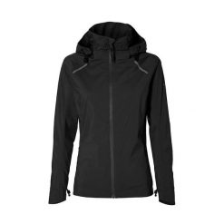 Kurtka wodoodporna Basil skane. Czarne kurtki przeciwdeszczowe damskie BASIL, s, bez kaptura. Za 489.90 zł.
