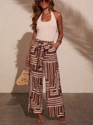 Milan Kiss Top w kolorze kremowym rozmiar: M. Brązowe topy damskie Milan Kiss, m, bez wzorów, bez kołnierzyka. Za 149.31 zł.