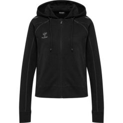 Damska bluza dresowa z kapturem Hummel Move 2.0. Czarne bluzy z kapturem damskie HUMMEL, z dresówki. Za 349.00 zł.