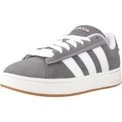 Buty ADIDAS GRAND COURT ALPHA Szary. Szare buty trekkingowe męskie Adidas, z tkaniny, bez zapięcia. Za 383.10 zł.