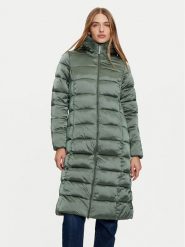 CMP Płaszcz zimowy 34K0046F Zielony Regular Fit. Zielone płaszcze damskie CMP, na zimę, bez wzorów, z syntetyku. Za 539.00 zł.
