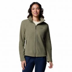 Bluza polarowa damska Columbia Fast Trek II rozpinana. Czerwone bluzy bez kaptura damskie Columbia, z polaru. Za 169.99 zł.