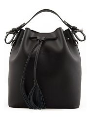 Maison héritage PARIS Skórzana torebka "Jila" w kolorze czarnym - 26 x 29 x 13 cm rozmiar: onesize. Czarne torebki klasyczne damskie maison héritage PARIS, bez wzorów, z materiału, bez dodatków. Za 304.99 zł.