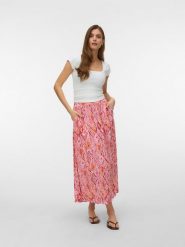 Vero Moda Spódnica w kolorze różowym rozmiar: XS. Różowe spódniczki damskie Vero Moda, xs, bez wzorów, maxi. Za 65.69 zł.