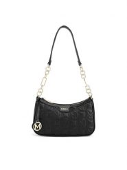 MEXX Torebka MEXX-K-003-06 Czarny. Czarne torebki klasyczne damskie Mexx, bez wzorów, z materiału, bez dodatków. Za 125.99 zł.