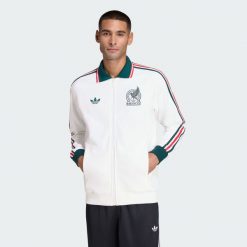 Wyjazdowa bluza reprezentacyjna Meksyk. Białe bluzy bez kaptura męskie Adidas, xl. Za 529.00 zł.