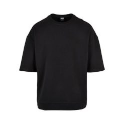 Bluza okrągły dekolt krótkie rękawy oversize Urban Classics. Czarne bluzy bez kaptura męskie Urban Classics, m. Za 191.00 zł.