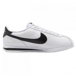 Buty Nike Cortez DM4044-105 skórzane białe. Białe buty sportowe na co dzień męskie ze skóry, bez zapięcia, Nike Cortez. Za 678.89 zł.