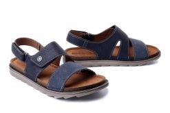 INBLU BU-13 004 granatowy, sandały męskie. Niebieskie sandały męskie Inblu, bez zapięcia. Za 91.92 zł.
