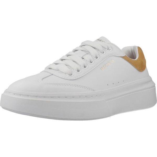 Kapcie SKECHERS CORDOBA CLASSIC Biały. Białe kapcie damskie Skechers, z syntetyku. W wyprzedaży za 281.15 zł.