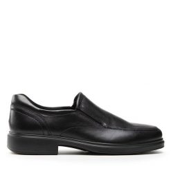 Półbuty ECCO. Czarne buty wizytowe męskie ECCO, bez zapięcia. Za 729.99 zł.