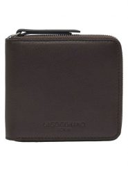 Liebeskind Berlin Skórzany portfel w kolorze brązowym - 11 x 10 x 2 cm rozmiar: onesize. Brązowe portfele damskie LIEBESKIND BERLIN, bez wzorów, z materiału. Za 209.95 zł.