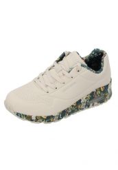 Buty sportowe Sneakersy damskie, Uno - Majestic Garden. Brązowe buty sportowe na co dzień damskie Skechers, bez wzorów, z materiału, trekkingowe. Za 429.99 zł.
