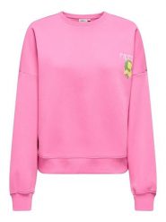 ONLY Bluza w kolorze różowym rozmiar: S. Różowe bluzy z nadrukiem damskie Only, s. Za 86.99 zł.