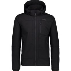 Kurtka softshell męska CMP. Czarne kurtki outdoor męskie CMP, m, bez wzorów, z elastanu, bez kaptura. Za 343.10 zł.
