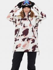 Kurtka Narciarska Damska Fundango Hooper Eco. Białe kurtki narciarskie i snowboardowe damskie Fundango, l, bez wzorów, z materiału, bez kaptura, narciarskie. Za 599.00 zł.