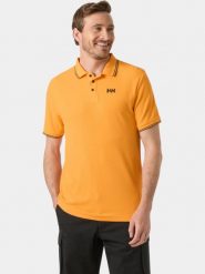 Koszulka Polo Męska Helly Hansen Kos. Brązowe koszulki polo męskie Helly Hansen, l, bez wzorów, z materiału, bez ramiączek. Za 309.00 zł.