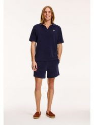 SHIWI Koszulka polo w kolorze granatowym rozmiar: M. Niebieskie koszulki polo męskie SHIWI, m, bez wzorów, z bawełny, bez ramiączek. Za 122.96 zł.