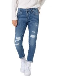 Timezone Dżinsy - Slim fit - w kolorze niebieskim rozmiar: W30/L28. Niebieskie jeansy damskie Timezone. Za 161.34 zł.