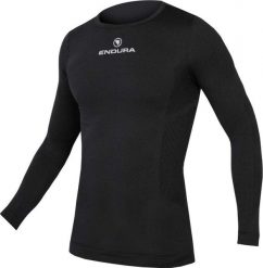 Endura Engineered koszulka termiczna z długim rękawem. Czarne t-shirty sportowe męskie ENDURA, m, z elastanu, bez ramiączek, rowerowe. Za 309.50 zł.