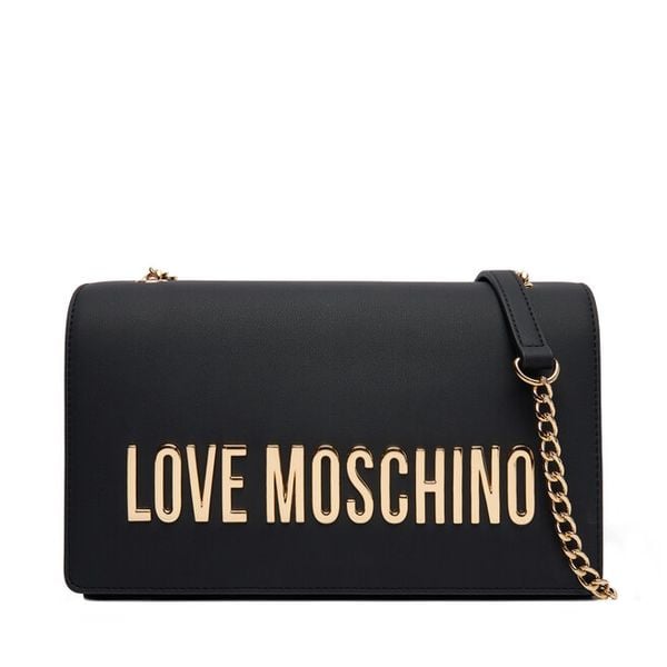 Torebka LOVE MOSCHINO. Czarne torebki klasyczne damskie Love Moschino, bez wzorów, bez dodatków. Za 659.99 zł.
