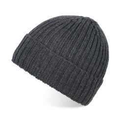 Czapka zimowa męska szara PAOLO PERUZZI A-06-GR. Szare czapki męskie Paolo Peruzzi, na zimę, bez wzorów, z materiału. Za 59.99 zł.