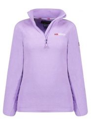 Geographical Norway Bluza polarowa "Tug" w kolorze fioletowym rozmiar: XXL. Różowe bluzy bez kaptura damskie Geographical Norway, xxl, z materiału. Za 58.00 zł.