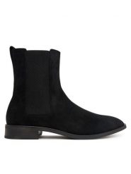Calvin Klein Sztyblety Slim Ess Chelsea Su HM0HM02275 Czarny. Czarne sztyblety męskie CALVIN KLEIN, ze skóry, bez zapięcia. Za 699.99 zł.