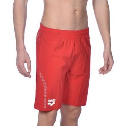 Spodenki Arena Team Line BERMUDA RED XS. Czerwone szorty męskie Arena, bez kołnierzyka. Za 221.50 zł.