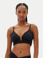 MICHAEL Michael Kors Góra od bikini MM2R055 Czarny. Czarne bikini damskie MICHAEL Michael Kors, bez wzorów. Za 469.99 zł.