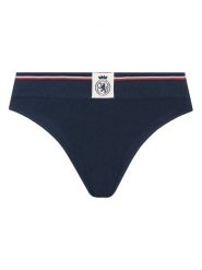 Tommy Hilfiger Stringi UW0UW06063 Granatowy. Niebieskie stringi damskie Tommy Hilfiger, xs, bez wzorów, z bawełny. Za 99.99 zł.