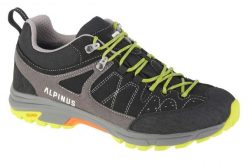 Buty trekkingowe męskie Alpinus Tromso Low Tactical. Czarne buty trekkingowe męskie Alpinus, na jesień, z materiału, bez zapięcia, trekkingowe. Za 459.00 zł.