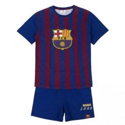 FC Barcelona piżama męska wielokolorowa. Niebieskie piżamy męskie FC Barcelona, m, bez wzorów, z bawełny, bez ramiączek. Za 129.00 zł.