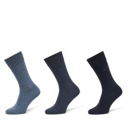 Skarpety długie Calvin Klein. Niebieskie skarpetki męskie CALVIN KLEIN, bez wzorów. Za 59.99 zł.