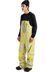 Burton Spodnie narciarskie "[ak] Cyclic GORE-TEX 2L" w kolorze żółto-szarym rozmiar: L. Szare spodnie materiałowe męskie Burton, bez wzorów, z gore-texu. Za 1,424.95 zł.