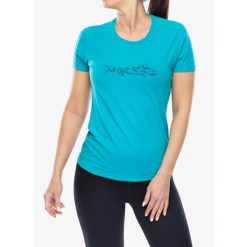 Koszulka szybkoschnąca damska Mountain Equipment Headpoint Skyline Tee. Zielone bluzki sportowe damskie MOUNTAIN EQUIPMENT, bez wzorów, bez ramiączek. Za 161.99 zł.
