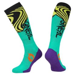 Skarpety narciarskie snowboardowe unisex O'neal Pro Sock. Fioletowe skarpetki damskie O'NEAL, bez wzorów, z elastanu. Za 69.00 zł.