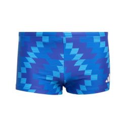 Kąpielówki adidas Graphic. Niebieskie kąpielówki męskie Adidas, l, bez wzorów, z elastanu, na fitness i siłownię. Za 191.50 zł.