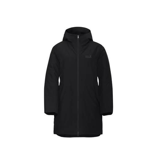 Kurtka ociepana damska Jack Wolfskin Frost Haven. Czarne kurtki damskie Jack Wolfskin, m, bez wzorów, z materiału, bez kaptura. Za 879.00 zł.
