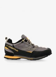 Buty podejściowe męskie La Sportiva Boulder X. Szare buty trekkingowe męskie La Sportiva, na jesień, z gumy, bez zapięcia, trekkingowe. Za 917.00 zł.