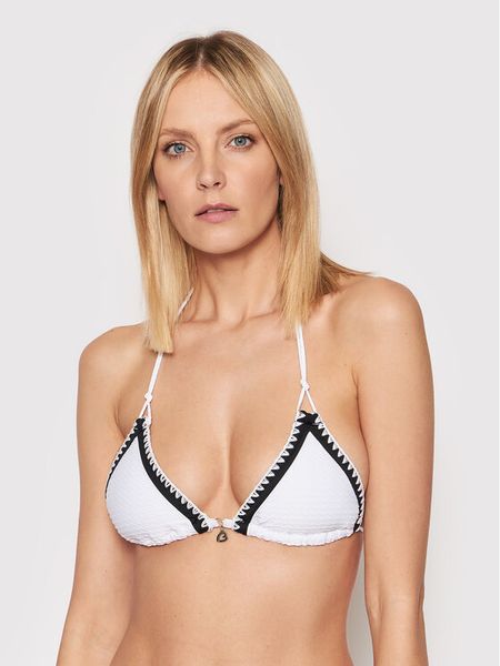 Banana Moon Góra od bikini Bluco Allchic JAI10 Biały. Białe bikini damskie Banana Moon, bez wzorów. Za 279.99 zł.