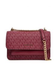 MICHAEL Michael Kors Torebka Claire 32R5GC7C1V Bordowy. Czerwone torebki klasyczne damskie MICHAEL Michael Kors, bez wzorów, ze skóry, wizytowe, bez kołnierzyka, bez ramiączek. Za 699.99 zł.
