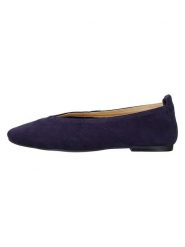 GANT Footwear Skórzane baleriny "Chadii" w kolorze granatowym rozmiar: 40. Niebieskie baleriny damskie GANT Footwear, bez wzorów, bez obcasa. Za 315.52 zł.