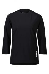 Koszulka rowerowa damska POC Resistance 3/4. Czarne obuwie trekkingowe damskie POC, na lato. Za 336.49 zł.